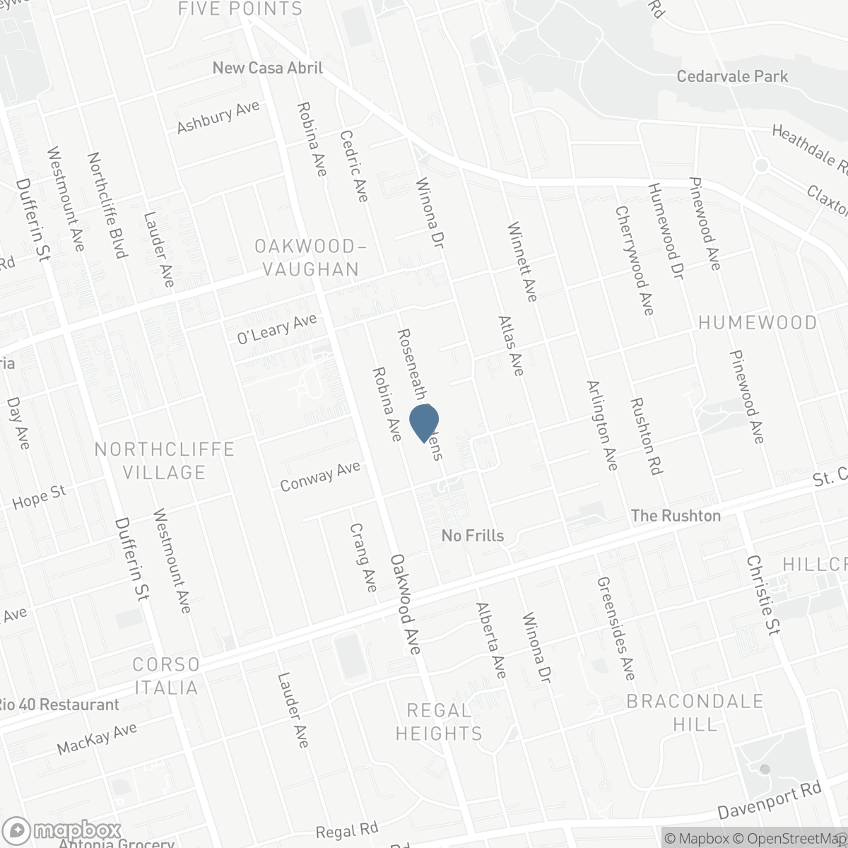 137 ROBINA AVENUE, Toronto, Ontario M6C 3Y8